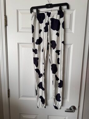 Lotus Leggings Cow Print Leggings Size Medium
